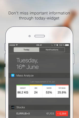 Трекер веса и анализ тела (вес, ИМТ, вода, жировая масса) screenshot 4