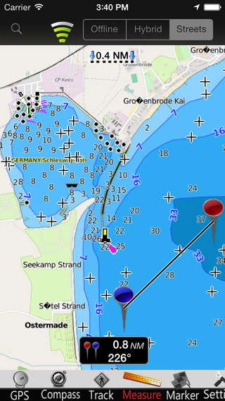 【免費交通運輸App】Germany GPS Nautical charts-APP點子