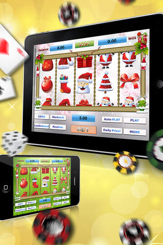 Merry Christmas - Red Slots Free screenshot 2