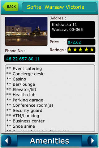 Warsaw City Map Guide screenshot 4