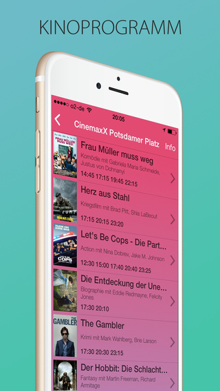 【免費娛樂App】CineApp \\\  ALLE KINOS. EINE APP. \\\ Kinoprogramm für Deutschland-APP點子