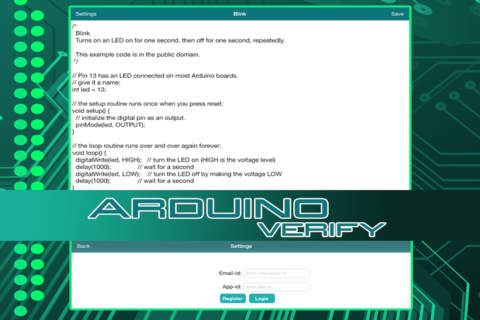 Arduino Verify screenshot 2