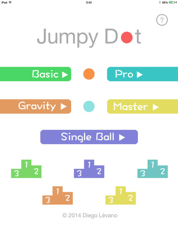 【免費遊戲App】Jumpy Dot-APP點子