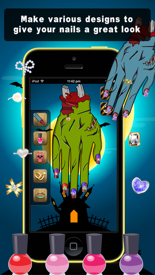 【免費娛樂App】Zombie Beauty Salon - Nail Art-APP點子