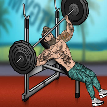 Iron Muscle - The Beach / Bodybuilding and Fitness game 遊戲 App LOGO-APP開箱王