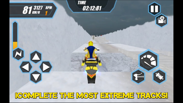 【免費遊戲App】Snow Moto Racing 2015-APP點子