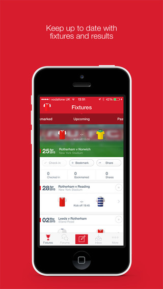 Fan App for Rotherham United FC