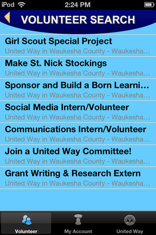 United Way in Waukesha County Volunteer Engagement screenshot 4