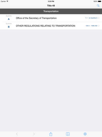 【免費書籍App】49 CFR - Transportation (Title 49 Code of Federal Regulations)-APP點子