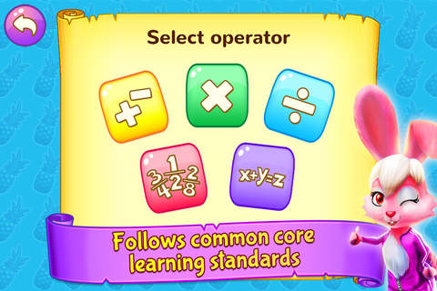 Wonder Bunny Math Race: 3rd Grade Multiplication, Fractions and More - A Sylvan Edge App screenshot 3