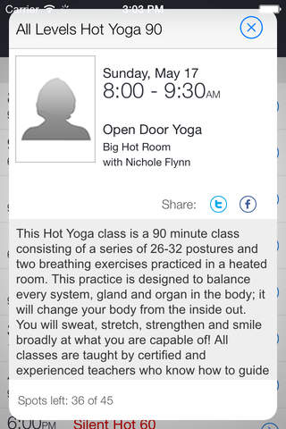 Open Door Yoga screenshot 2