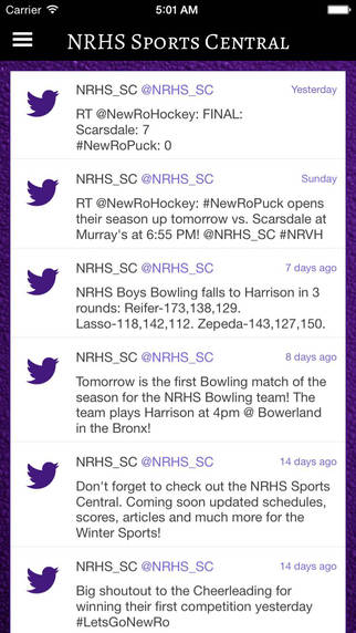 NRHS Sports Central