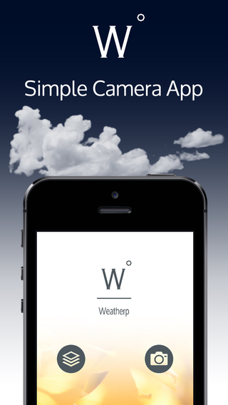 Weatherp - Camera can leave a photo of weather willingly anyone -