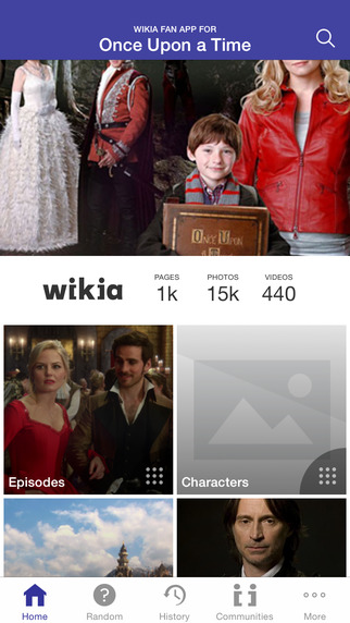 Wikia: Once Upon a Time Fan App