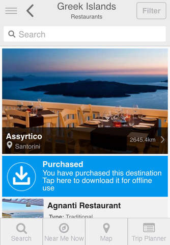 My Destination Greek Islands Guide screenshot 2