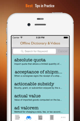 Customs Documentation and Procedures Quick Reference: Dictionary with Free Video Lessons and Cheat Sheets screenshot 3
