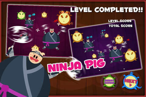 Ninja Pig Get Bigger screenshot 2