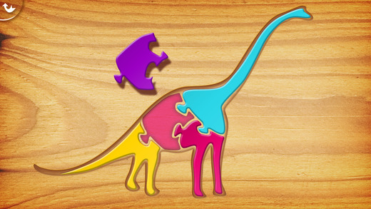 【免費遊戲App】My First Wood Puzzles: Dinosaurs - A Kid Puzzle Game for Learning Alphabet-APP點子