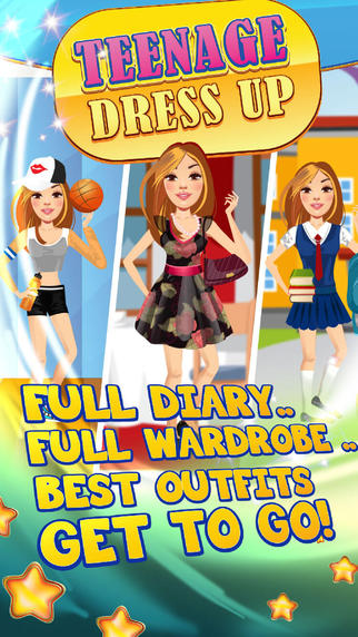 My High School Teen Fashion Girl Pro - Campus Social Life Story Game