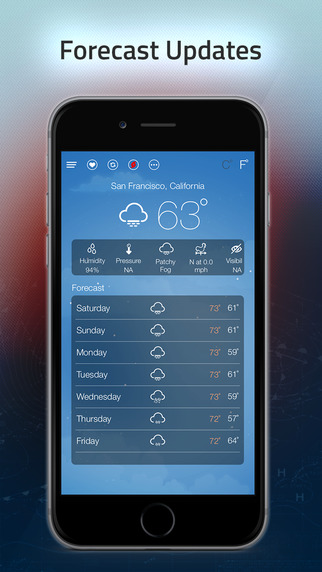 【免費天氣App】USA Weather Forecast : Live weather with Hurricane Tracker-APP點子