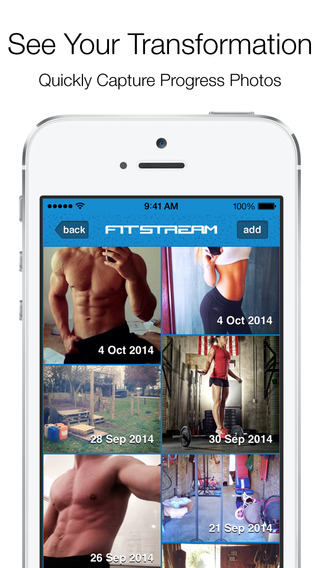 【免費健康App】Fitstream - Fitness Journal, Progress Pictures & Body Measurement Tracker-APP點子