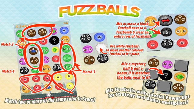 【免費遊戲App】FuzzBalls-APP點子