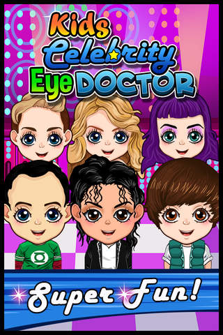 Crazy Little Fun Celebrity Eye Doctor - A Virtual Makeover Hospital & Eye Salon Games For  Kid screenshot 2