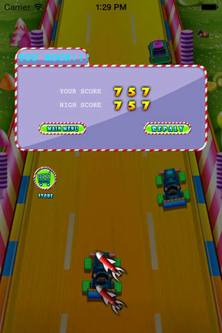 Pocket Car Race FREE - Stock Car Race with an attitude! screenshot 4