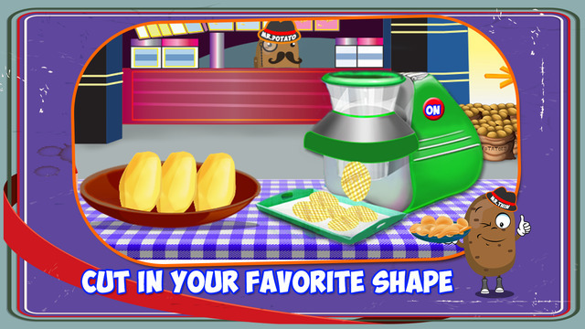 【免費遊戲App】Fries Maker - Crazy french fries kitchen cooking game-APP點子