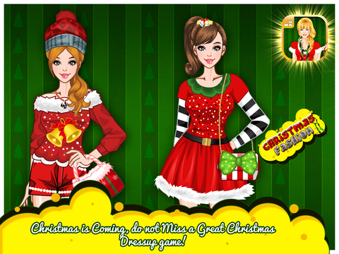 【免費娛樂App】Christmas Fashion Dress Up-APP點子