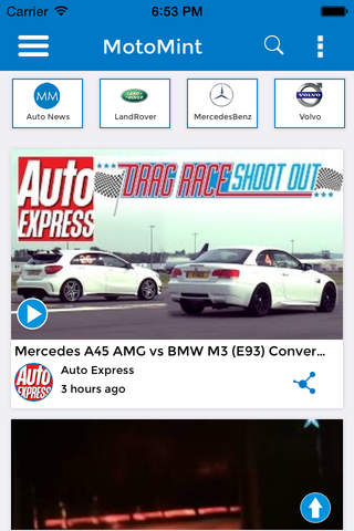 MotoMint - Car News,Auto Videos,Automobile Magazine,Motor Brands screenshot 2