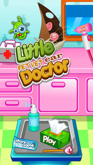 【免費遊戲App】Little Pet Vet Ear Doctor & Care-APP點子