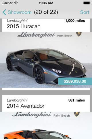 Lamborghini Palm Beach DA screenshot 2