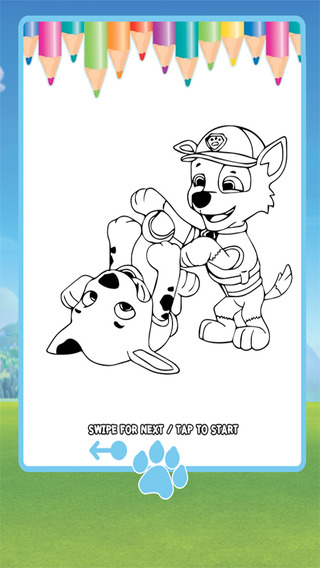 Kids Learn Paint Game For Paw Patrol Edition Unofficial Fans App