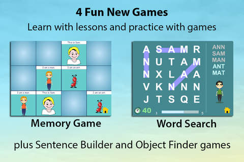Montessori Reading: Lessons & Educational Games for Kindergarten and First Grade screenshot 2