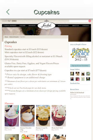 Frosted Cakery Fresno screenshot 3