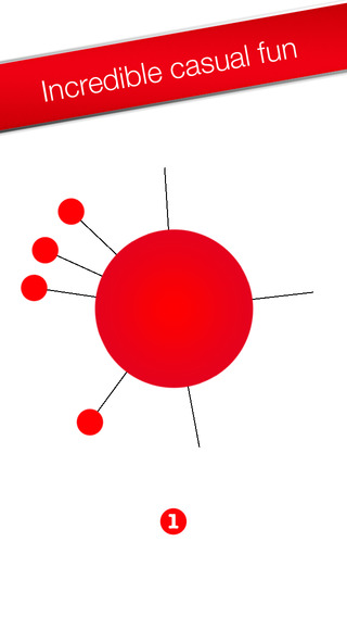 【免費遊戲App】Red Dots : casual spinning circle puzzle challenge-APP點子