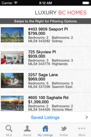 Luxury BC Homes screenshot 4