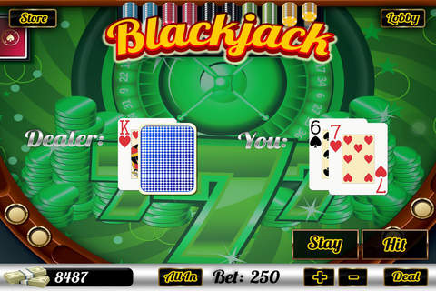 Casino Craze in Vegas Slots & Lucky Golden Bingo Poker Blackjack Free screenshot 4