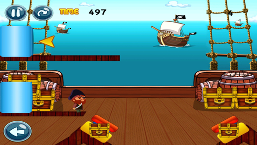 【免費遊戲App】Pirate King Treasure Ship Jumper - Board Maze Island Runner PRO-APP點子