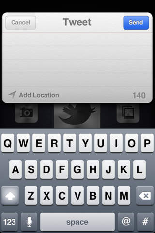InstaTweet for iOS screenshot 2