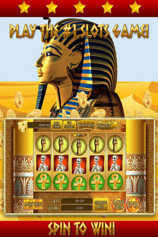 *777* Pharaoh Slots - Casino Games HD screenshot 4