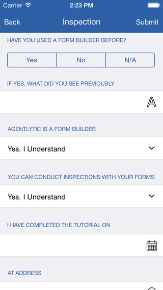 Agentlytic One: Customizable Outdoor Inspections forms and checklist