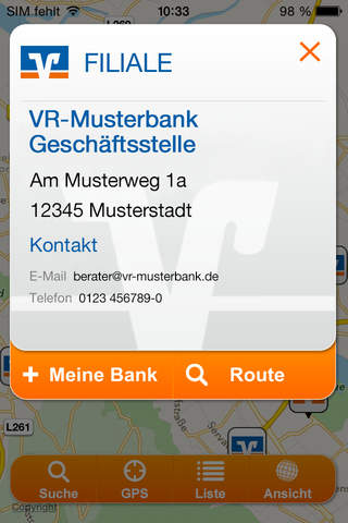 vr.de Suche screenshot 3
