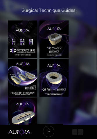 Aurora Spine Products screenshot 4