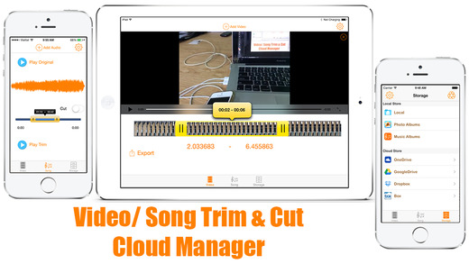 TRIM CUT PRO - Video Audio Trim Cut - Video Editor Audio Cutter - Video Recorder Editor - Trim Video