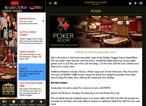 【免費旅遊App】Golden Nugget Biloxi-APP點子