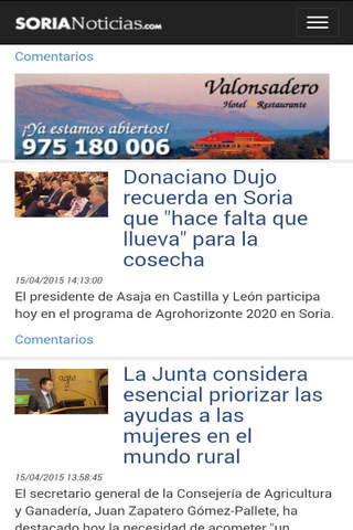 Soria Noticias screenshot 2
