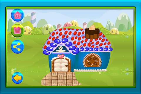 Amazing Ginger-Bread House Builder : Design and Decorate Sugar Sweet Homes FREE screenshot 2