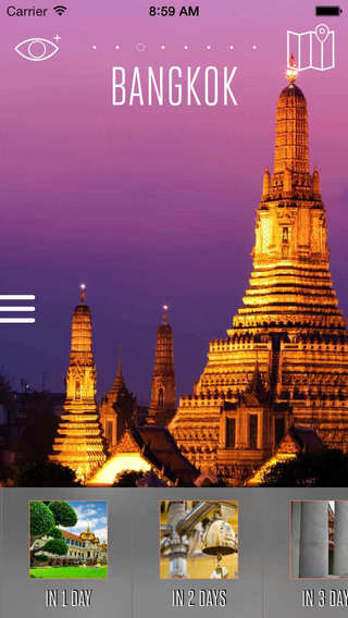 Bangkok Travel Guide with Offline City Street and 